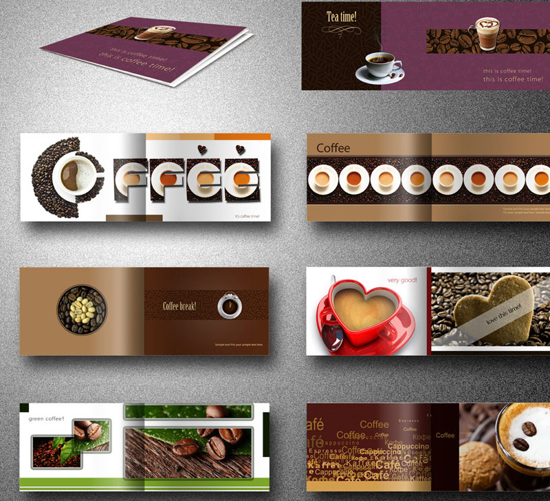 广州咖啡店画册设计|咖啡画册设计公司-速8体育设计(品牌热线:137-1020-5050)