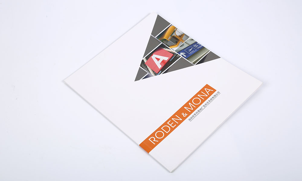 广告标志公司画册设计-品牌形象设计宣传画册设计-导向标识工程画册设计